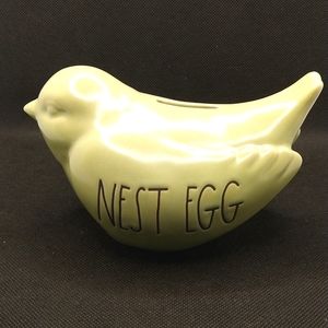 Rae Dunn NEST EGG coin bank